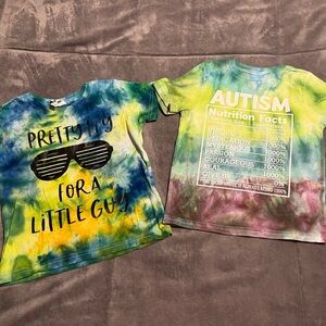 Colorful Kids autism T-Shirts Set
